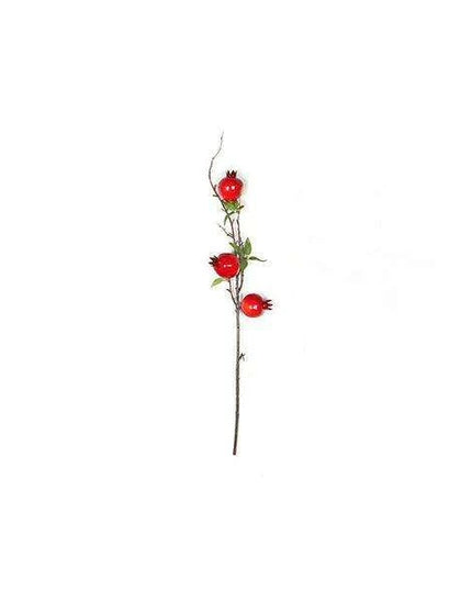 Exquisite Faux Pomegranate Floral Branch for Year-Round Home Elegance