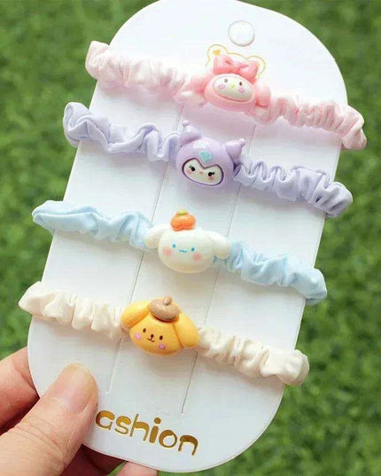 Charming Sanrio Character Hair Ties: Add a Touch of Kawaii to Your Look