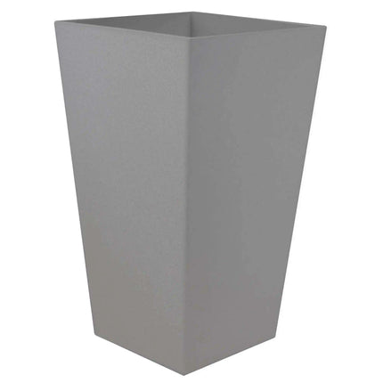 Cement Gray 20-Inch Tapered Resin Planter from the Finley Collection