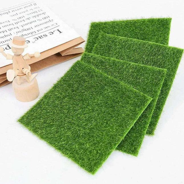 Lush Faux Mini Moss Grass for DIY Terrariums and Enchanting Fairy Gardens