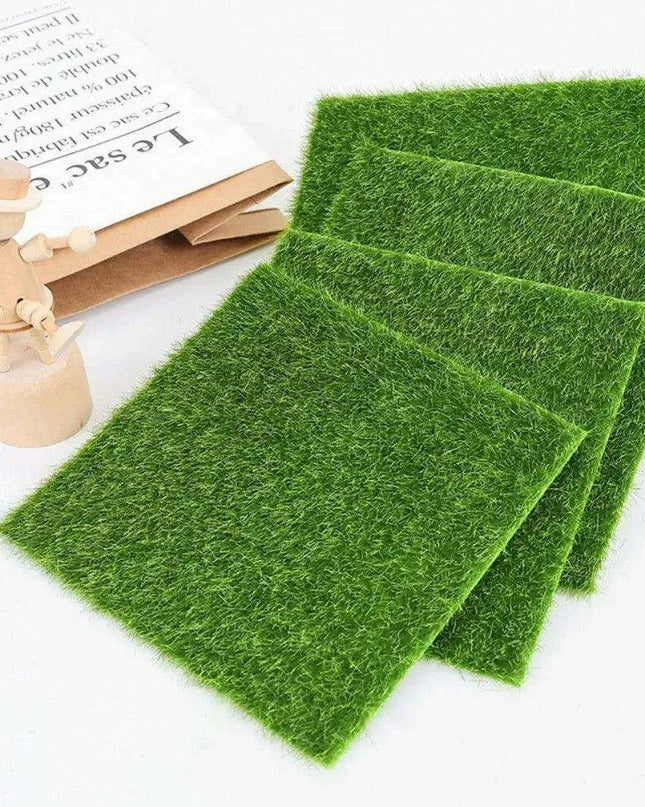 Lush Faux Mini Moss Grass for DIY Terrariums and Enchanting Fairy Gardens