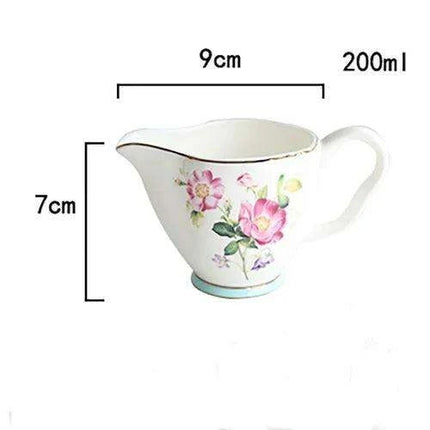 Elegant European Tea and Coffee Set with Premium Gift Box and Exquisite Pot