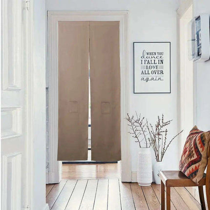 Japanese Noren Doorway Curtain: Elegant Cultural Tapestry with Dual Function Pockets
