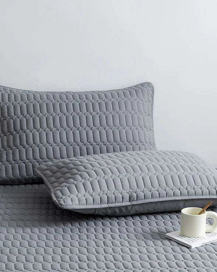 Premium Thick Fitted Sheet - Versatile Sizes for Twin, Full, Queen, King Mattresses in Elegant Solid Colors