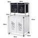Sleek Monochrome Laundry Organizer Set with Quick Assembly - Available in Two Sizes