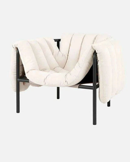 Alien Luxe PU Leather Nordic Lounge Chair: Exquisite Comfort Armchair