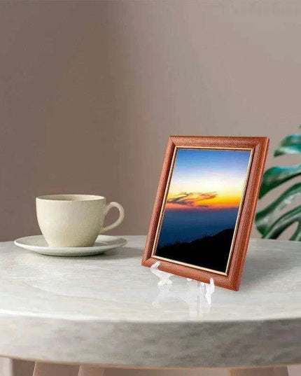 20-Piece Versatile Display Stands in Clear and Black for Stylish Home Showcasing