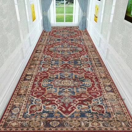 Retro Persian Long Runner Rug — Non-Slip, Boho Hallway Carpet | Très Élite