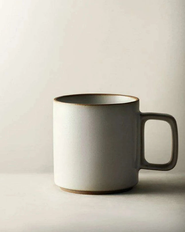 Artisan Vintage Clay Stoneware Coffee Mug - A Touch of Rustic Charm for Your Home