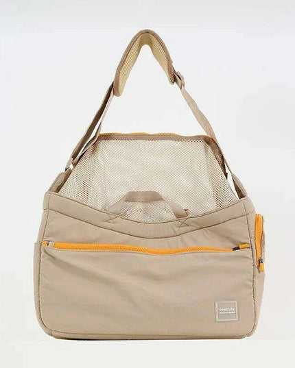 Stylish Crossbody Pet Carrier Bag for Small to Medium Dogs - Your Perfect Travel Buddy with Versatile Carrying Options