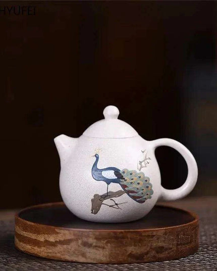 Elegant Yixing Purple Clay Dragon Egg Teapot - 220ml Masterpiece for Discerning Tea Lovers