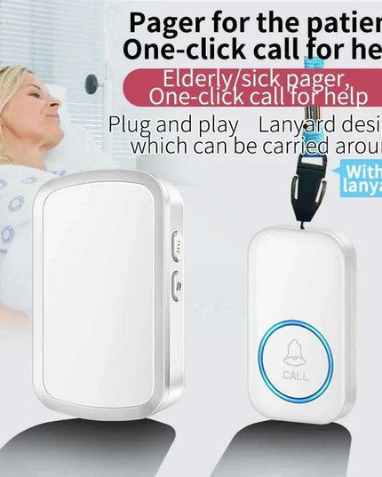 Emergency SOS Wireless Alert System with Custom Melodies - Long-Range Safety Button Set