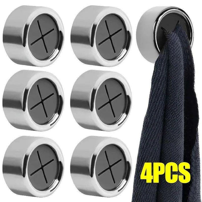 Efficient Home Organization Solution: Towel and Dishcloth Holder Set for Easy Storage