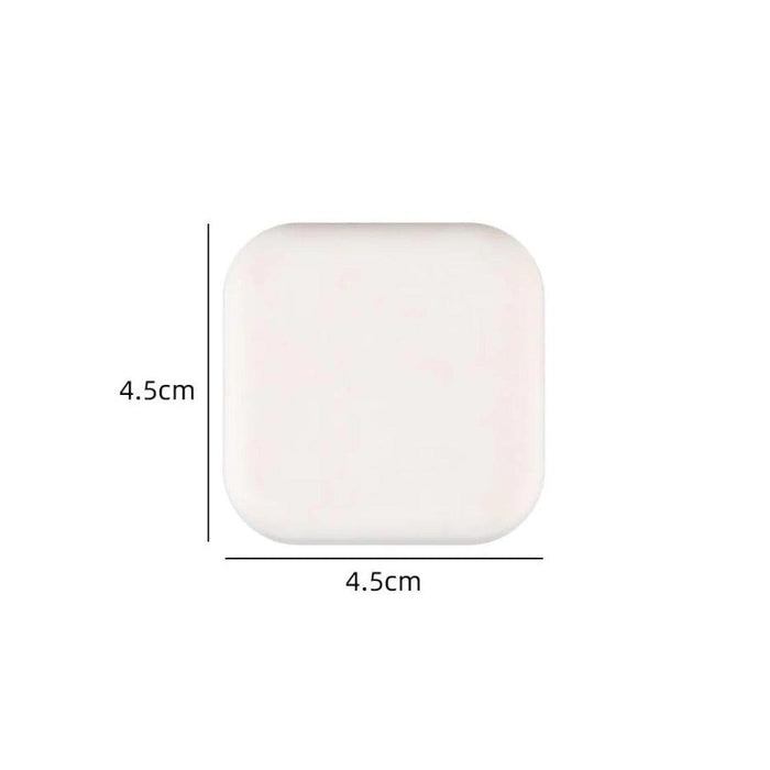 Self-Adhesive Silicone Door Handle Bumpers - Elegant Shock Absorbing Wall Protectors (Single Unit)