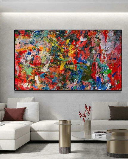 Vibrant Contemporary Canvas Art for a Stylish Home Makeover