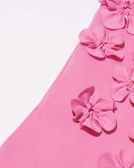 Elegant Women's Patchwork Lace-Up Sleeveless Dress with Stand Collar