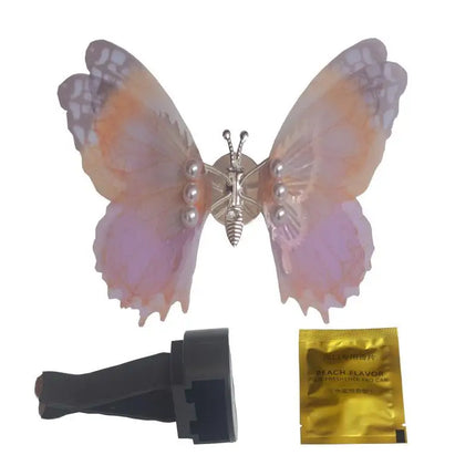 Moving Butterfly Car Dashboard Decor Car Center Console Air Outlet Dec