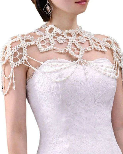 Pearl Elegance Choker and Body Chain Set