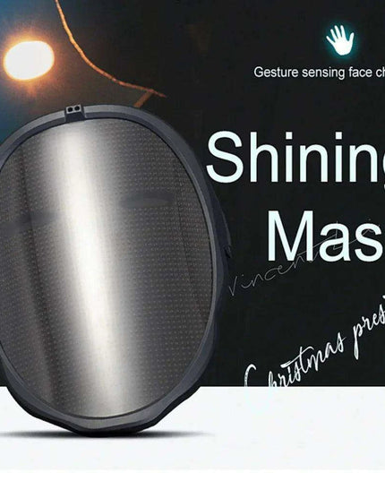 Personalized LED Bluetooth Party Mask with Animated Displays