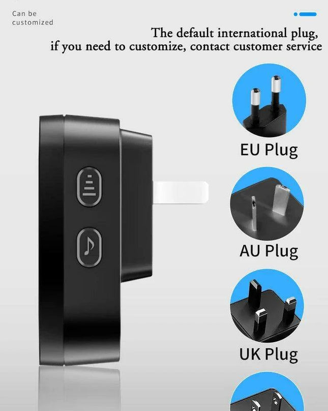 Smart Wireless Security Doorbell System with Motion Detection and Night Vision