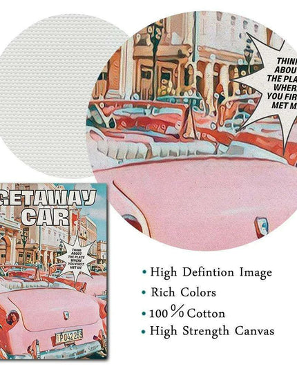 Taylor Swift Canvas Art Collection: Celebrate Midnights, Folklore & Evermore with Stunning Wall Decor