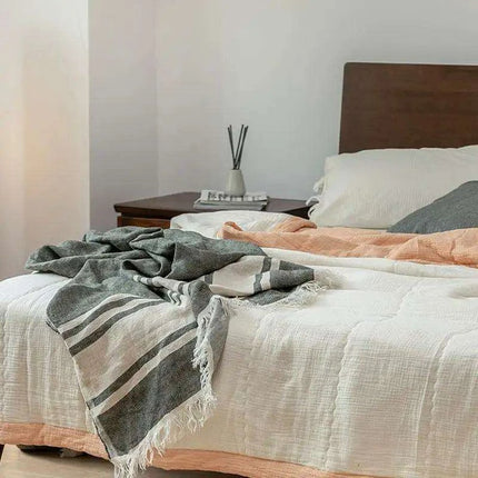 Reversible Luxury Cotton Quilt - Your Ideal Sleep Solution