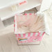 Hello Kitty Stylish Foldable Laundry Hamper: Sturdy Iron Frame & Waterproof Design - Spacious Organizer