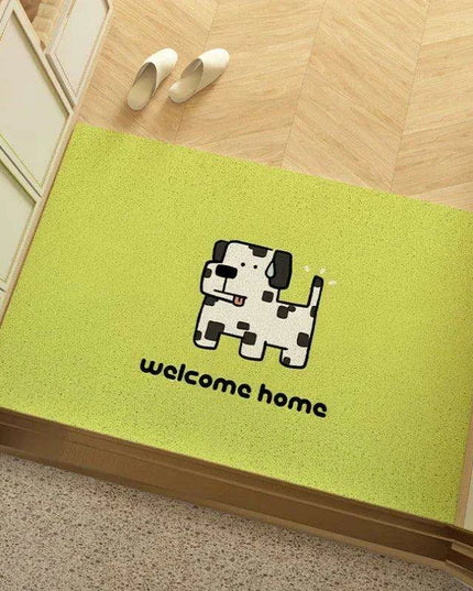 Adorable Doggo Welcome Mat - Trendy Non-Slip Entry Rug