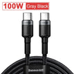 100W gray / 1m