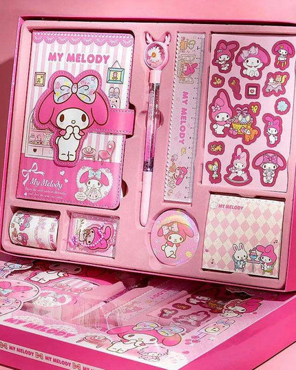 Charming Sanrio Kuromi & My Melody Creative Writing Essentials Set