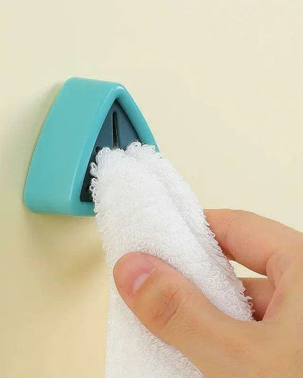 Wall-Mounted Towel Organizer with Washcloth Storage - Effortless Home Solution for Clutter-Free Spaces