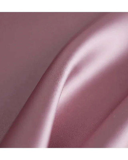 Opulent Red Raspberry 30 Momme Heavy Satin Silk Fabric for Sophisticated Dressmaking and Couture Creations