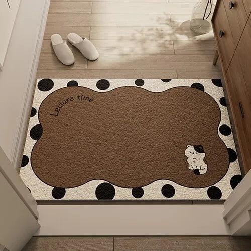 Luxurious Custom Jacquard Entrance Mat | Stylish, Durable, Non-slip | 40×60cm