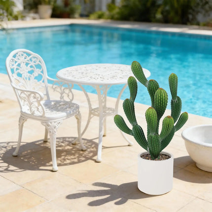 Artificial Cactus Plant Tall UV Resistant Faux Cactus Realistic Textur