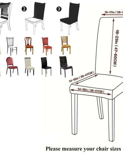 Chic Stretchable Dining Chair Covers for a Modern Look