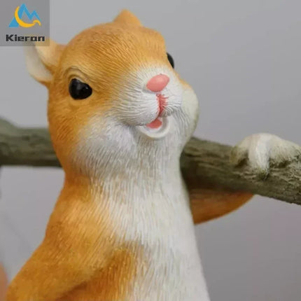 Nordic Modern Minimalist Squirrel LED Table Lamp Bedroom Living Room S
