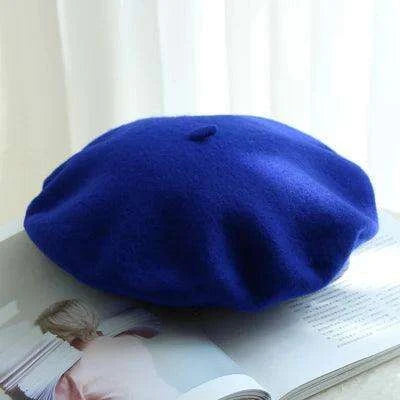 Chic Wool Beret for Women - Timeless Style Meets Cozy Comfort