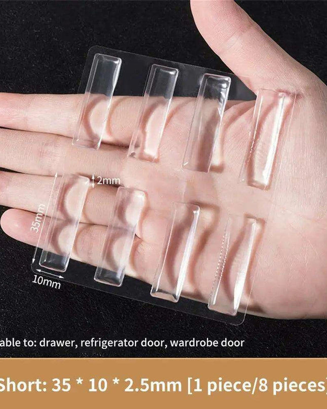 QuietGuard Soundproof Silicone Door Strip - Self-Adhesive Protector for a Peaceful Home