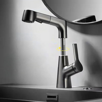 Korean-Style Swivel Basin Faucet | Mixer Tap with 360° Rotatio