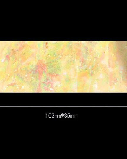 Luminous Iridescent Abalone Celluloid Guitar Head Veneer Sheet for Luthiers - 1PC Inlay Strips