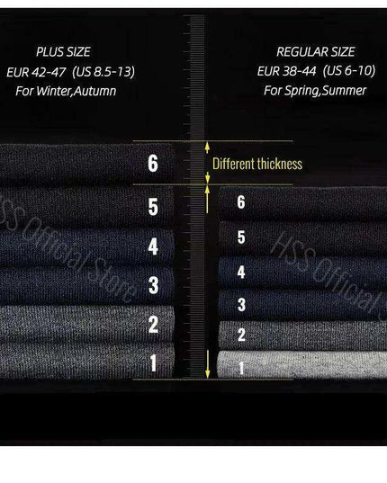 Chic Men's Cotton Dress Socks for Every Occasion