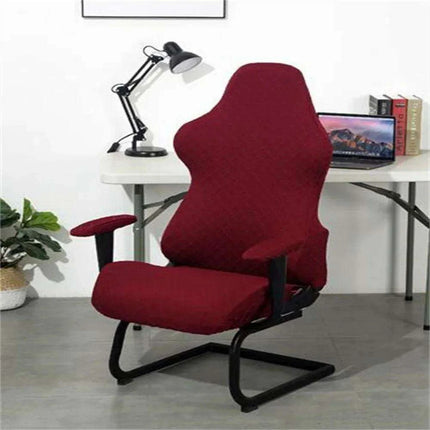 High Back Elastic Chair Cover for Office and Living Room