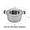 30cm steamer pot