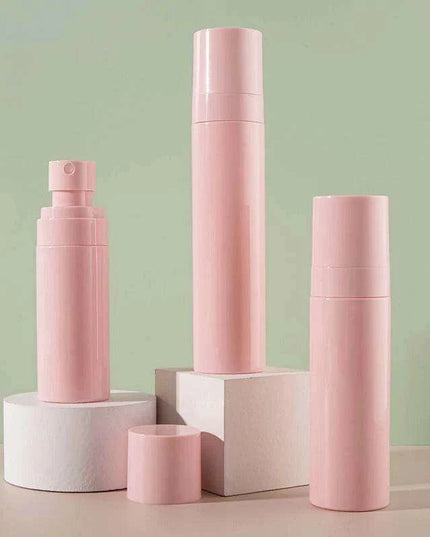 Elegant Pink Refillable Travel Perfume Atomizer - Portable Spray Bottle (60ml, 80ml, 100ml)