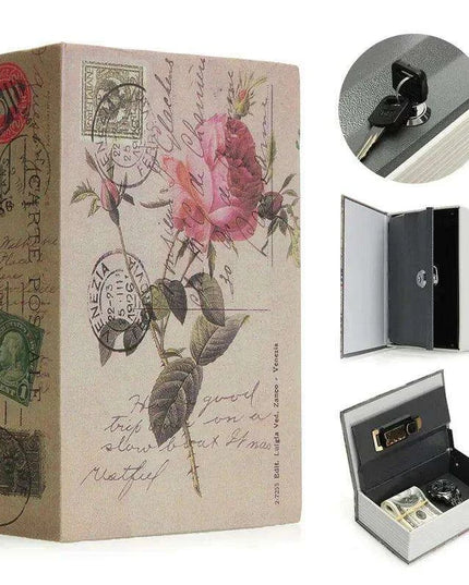 Secret Book Safe with Combination Lock for Concealed Valuables