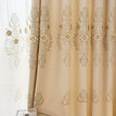 Beige Curtain / W100cmxH250cm / Grommet Top(Rings)