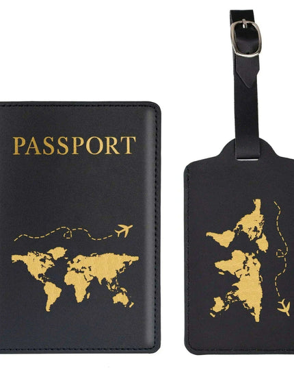 Stylish RFID-Blocking Passport Holder with Card Organizer for Travelers
