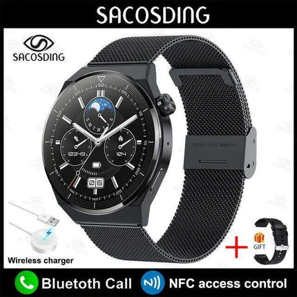 NFC Smartwatch Pro - Advanced Health Insights, Bluetooth Communication & More