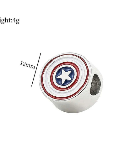 Marvel Superhero Charm Bracelet DIY Kit - Unleash Your Creativity with Avengers-Inspired Designs