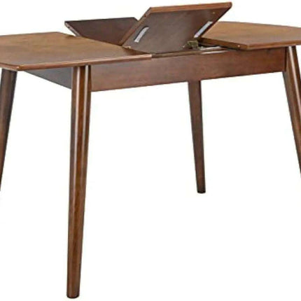 Varda Elegant Walnut Extension Dining Table for Memorable Gatherings